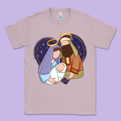 Classic Tee holy night jesus birth