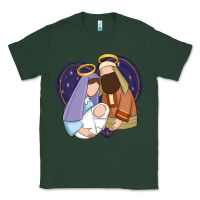Sports Green holy night jesus birth Classic Tee - Zillion Design Studio