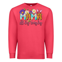 Cardinal mama all day everyday Premium Sweatshirt - Artiststas