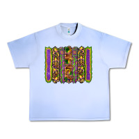 Grape Ice mardi gras fleur de lis mask leopard glitter  brushstrokes Urban Heavy Tee - Artiststas