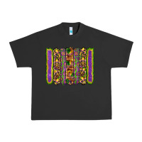 Pigment Black mardi gras fleur de lis mask leopard glitter  brushstrokes Urban Heavy Tee - Artiststas
