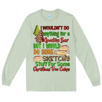 Matcha I wouldnt do anything for a klondike bar Long Sleeve Tee - RanaPortraitStore