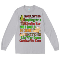 Moon Dust I wouldnt do anything for a klondike bar Long Sleeve Tee - RanaPortraitStore