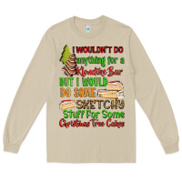 Mushroom I wouldnt do anything for a klondike bar Long Sleeve Tee - RanaPortraitStore