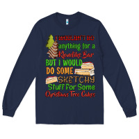 Navy I wouldnt do anything for a klondike bar Long Sleeve Tee - RanaPortraitStore