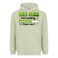 Matcha dad joke loading please wait Heavyweight Hoodie - HRA Design Shop