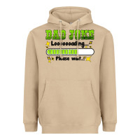 Mushroom dad joke loading please wait Heavyweight Hoodie - HRA Design Shop