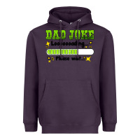 Plum dad joke loading please wait Heavyweight Hoodie - HRA Design Shop