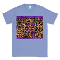 Colony Blue mardi gras leopard Classic Tee - RanaPortraitStore