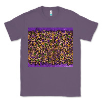 Lavender mardi gras leopard Classic Tee - RanaPortraitStore