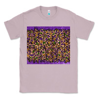 Lilac mardi gras leopard Classic Tee - RanaPortraitStore
