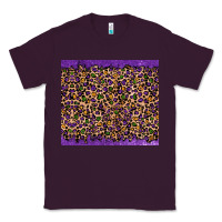 Plum mardi gras leopard Classic Tee - RanaPortraitStore
