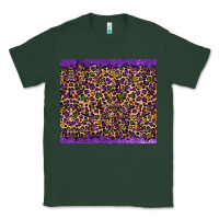 Sports Green mardi gras leopard Classic Tee - RanaPortraitStore