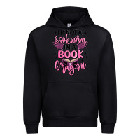 Black i'm not a booksorm i'm a book dragon Urban Hoodie - MaliasSmallBusiness
