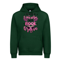 Forest Green i'm not a booksorm i'm a book dragon Urban Hoodie - MaliasSmallBusiness