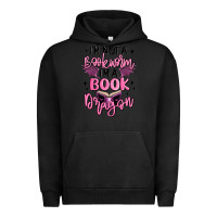 Pigment Black i'm not a booksorm i'm a book dragon Urban Hoodie - MaliasSmallBusiness