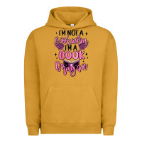 Pigment Peanut Butter i'm not a booksorm i'm a book dragon Urban Hoodie - MaliasSmallBusiness