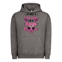 Pigment Tornado i'm not a booksorm i'm a book dragon Urban Hoodie - MaliasSmallBusiness