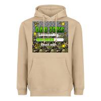 Mushroom dad joke loading please wait Heavyweight Hoodie - HRA Design Shop