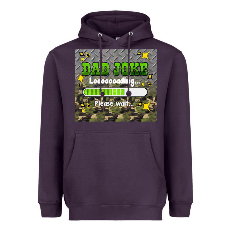 Dad Joke Loading Please Wait Heavyweight Hoodie by HRA Design Shop | Teevron