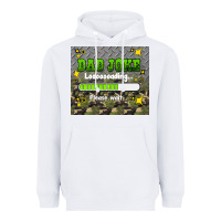 White dad joke loading please wait Heavyweight Hoodie - HRA Design Shop