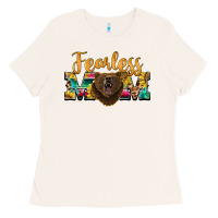 Bone fearless mom bear Ladies Tee - BarkalooDesign