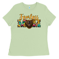 Matcha fearless mom bear Ladies Tee - BarkalooDesign