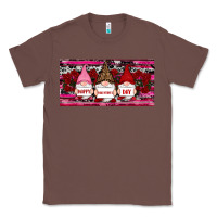 Chestnut Happy valentines day gnomes rose Classic Tee - RanaPortraitStore