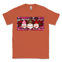 Copper Happy valentines day gnomes rose Classic Tee - RanaPortraitStore