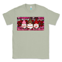 Matcha Happy valentines day gnomes rose Classic Tee - RanaPortraitStore