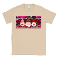 Mushroom Happy valentines day gnomes rose Classic Tee - RanaPortraitStore