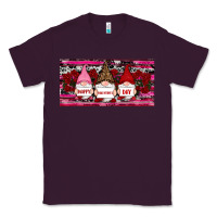 Plum Happy valentines day gnomes rose Classic Tee - RanaPortraitStore