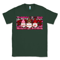 Sports Green Happy valentines day gnomes rose Classic Tee - RanaPortraitStore
