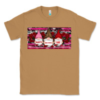 Toasted Coconut Happy valentines day gnomes rose Classic Tee - RanaPortraitStore
