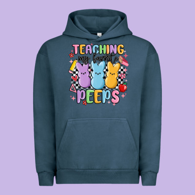 Teaching My Favorite Peeps Urban Hoodie Designed By Maliassmallbusiness