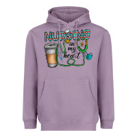 Nursing İn My Heart Heavyweight Hoodie | Teevron