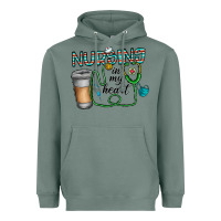 Sage nursing İn my heart Heavyweight Hoodie - CowhideDigitalArt
