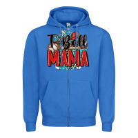 True Royal t ball mama Zipper Hoodie - Zillion Design Studio