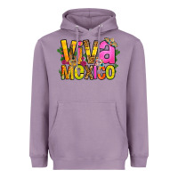 Lavender viva mexico long live mexico Heavyweight Hoodie - FaDigitalArtStudio