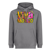 Viva Mexico Long Live Mexico Heavyweight Hoodie | Teevron