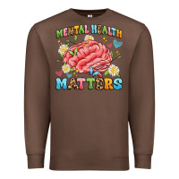Chestnut mental health matters Premium Sweatshirt - Artiststas