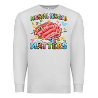 Dove Grey mental health matters Premium Sweatshirt - Artiststas