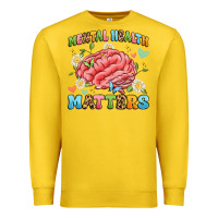 Lemon mental health matters Premium Sweatshirt - Artiststas