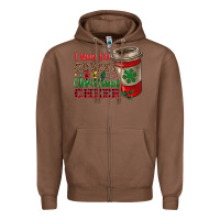 Chestnut i run on coffee and christmas cheer Zipper Hoodie - RanaPortraitStore