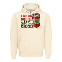Sandshell i run on coffee and christmas cheer Zipper Hoodie - RanaPortraitStore