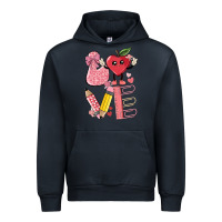 Navy love teacher Urban Hoodie - MaliasSmallBusiness