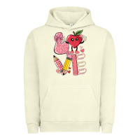 Pigment Pistachio love teacher Urban Hoodie - MaliasSmallBusiness