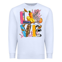 White love easter Premium Sweatshirt - AdoDesignShop