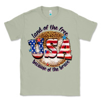 Matcha land of the free usa because of the brave billie w Classic Tee - texasbilliewilder