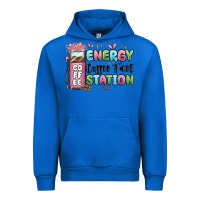 Cobalt energy coffee fuel station Urban Hoodie - MaliasSmallBusiness